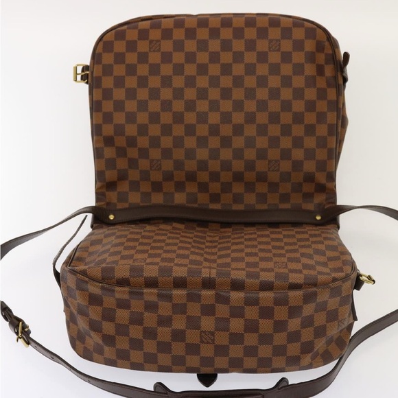 Louis Vuitton Damier Ebene Saumur 35 Shoulder Bag with LV dust bag Pristine - Picture 6 of 16